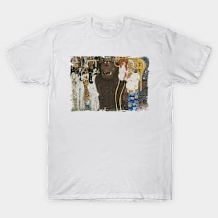 Gustav Klimt, the beethoven frieze T-Shirt